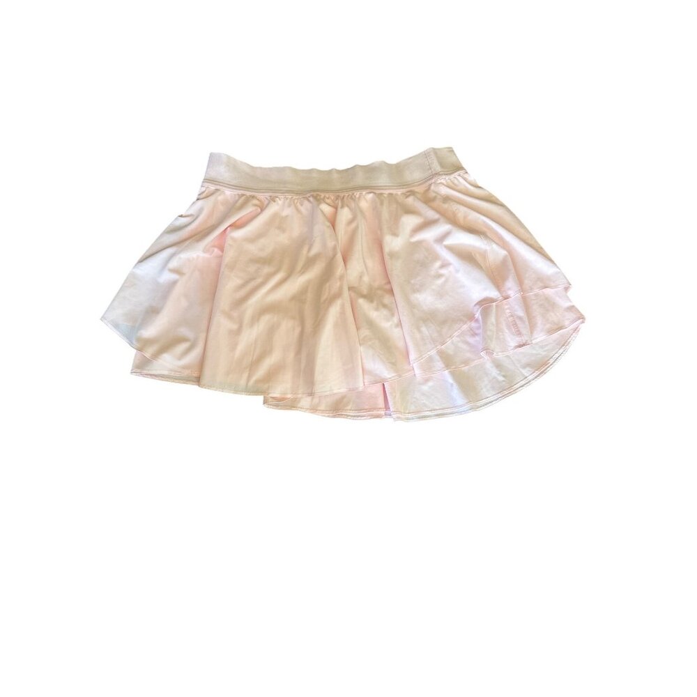 Lululemon‎ Womens Pink Athletic Skort Size 14 High-Performance Polyester Blend
